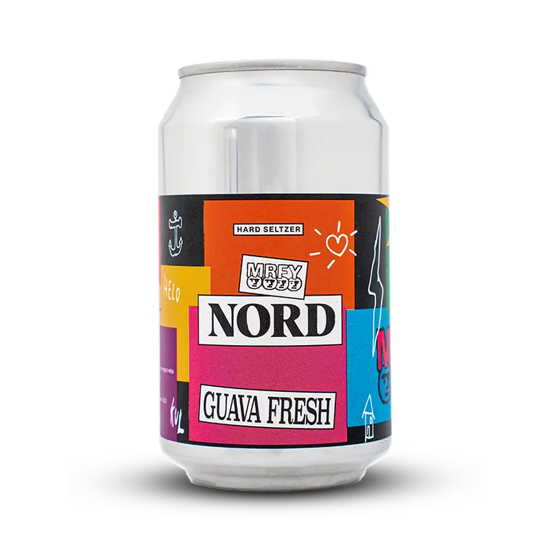 Nord Hard Seltzer MRFY Guava Fresh