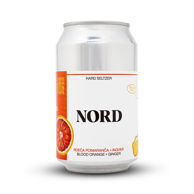 Nord Hard Seltzer Blood Orange Ginger
